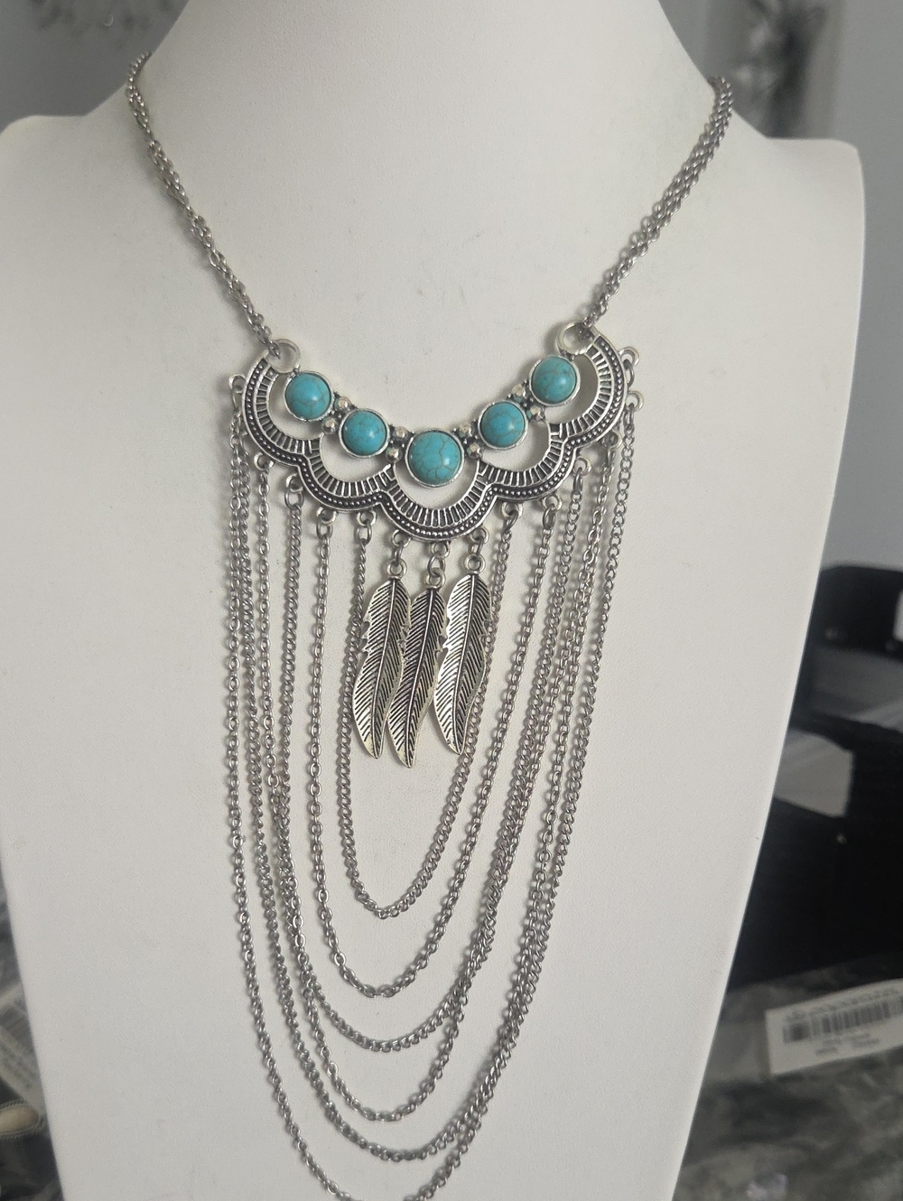 Paparazzi A Sight For Soar Eyes Blue Necklace NW